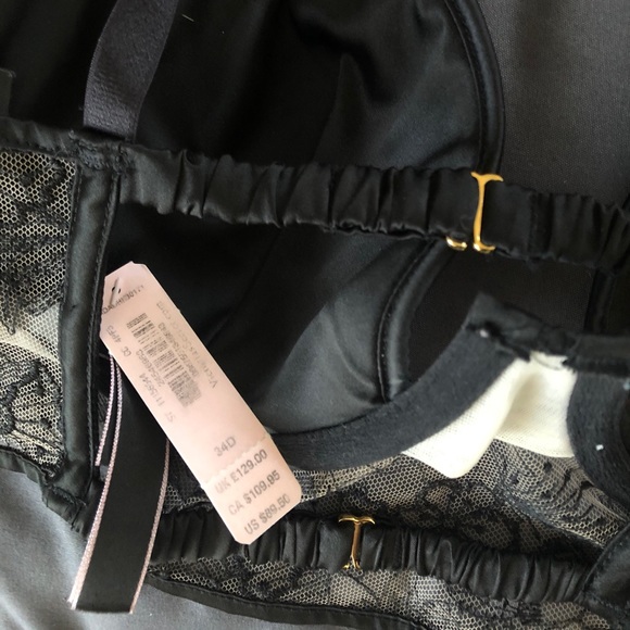 LUXE LINGERIE Floral Embroidered Bustier - Picture 4 of 6